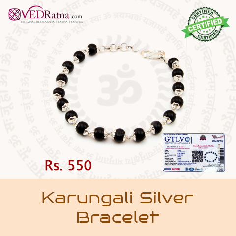 Karungali Sliver Bracelet